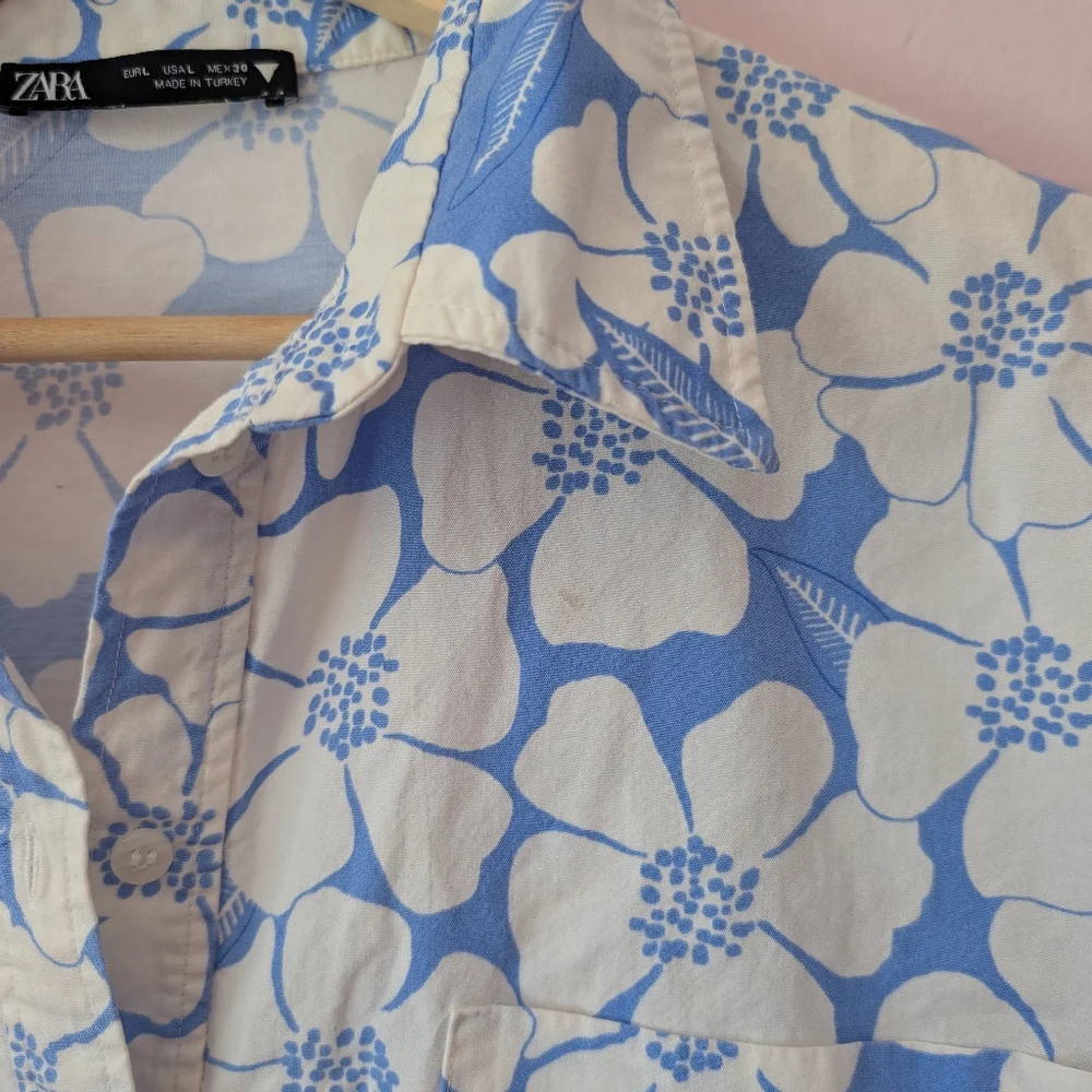EUC Zara Crop Top Size Large - Picture 4 of 4